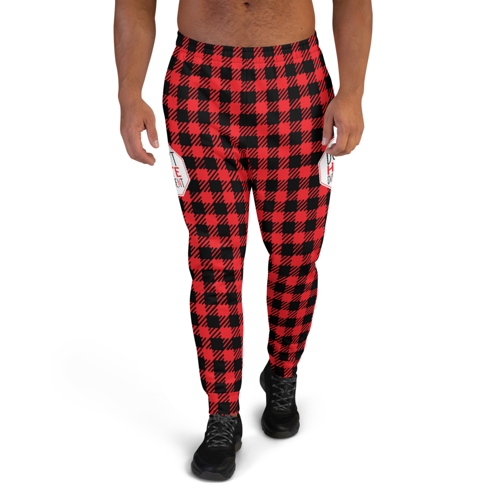 Don t Hate Different Buffalo Plaid Men s Joggers