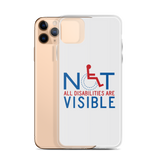 Not All Disabilities are Visible (iPhone Case)