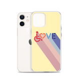 Love for the Disability Community (Rainbow Shadow) iPhone Case