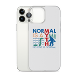 Normal is a Myth (Bigfoot & Loch Ness Monster) iPhone Case