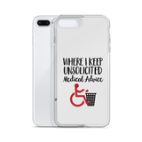 Unsolicited Medical Advice iPhone Case