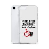 Unsolicited Medical Advice iPhone Case