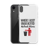 Unsolicited Medical Advice (iPhone Case) Standing Version