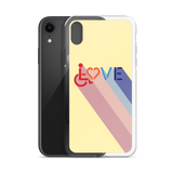 Love for the Disability Community (Rainbow Shadow) iPhone Case