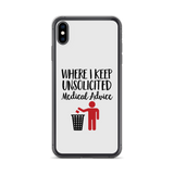 Unsolicited Medical Advice (iPhone Case) Standing Version