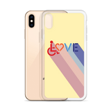 Love for the Disability Community (Rainbow Shadow) iPhone Case