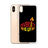 Diversity is Lit (iPhone Case)