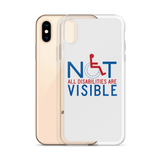 Not All Disabilities are Visible (iPhone Case)