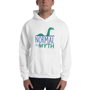 hoodie normal is a myth loch ness monster lochness peer pressure popularity disability special needs awareness inclusivity acceptance activism