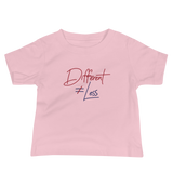 Different Does Not Equal Less (Original Clean Design) Baby Light Color Shirts